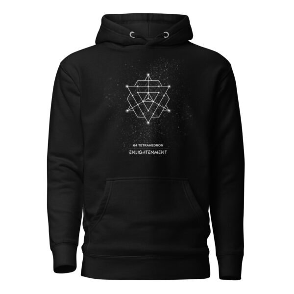 unisex-premium-hoodie-black-front-6835eaf39eda8.jpg Black 64 Tetrahedron Unisex Hoodie