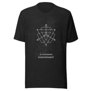 unisex-staple-t-shirt-black-heather-front-6835eaa332529.jpg Black 64 Tetrahedron Unisex T-shirt